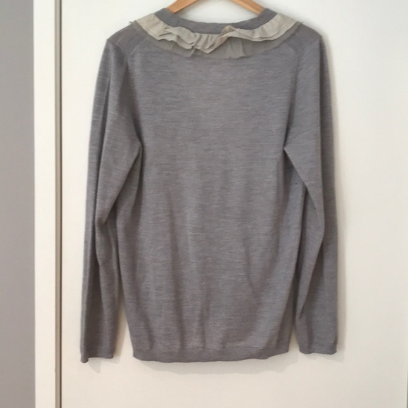 J. Crew Merino Wool Cardigan with Detail - Picture 4 of 6